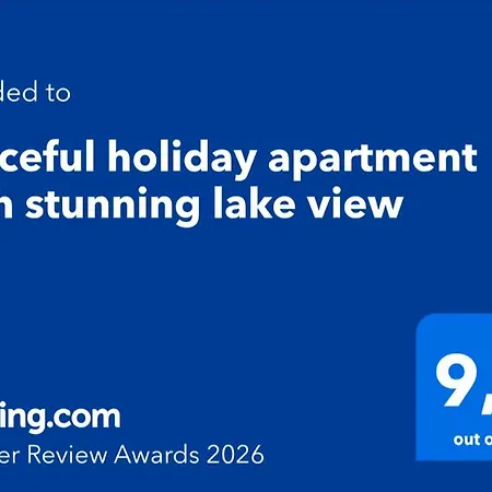 Huoneisto Peaceful With Stunning View